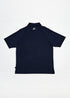 Malbon EVERGREEN RAGLAN SLEEVE MESH POLO navy